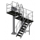 Two Stage Stationary Hanging Platform